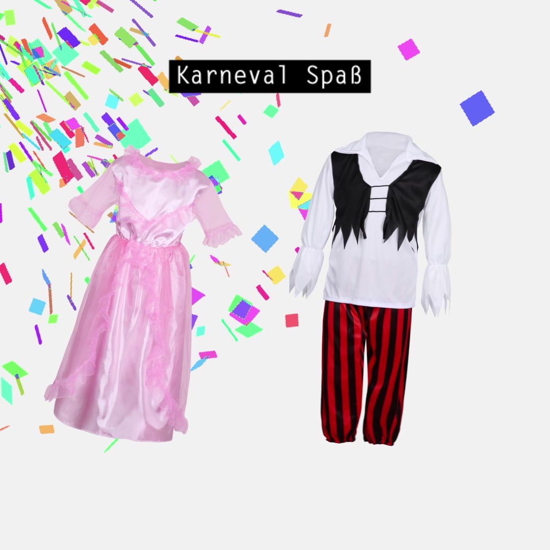 Für welches Kostüm entscheidest Du Dich in diesem Jahr? 👑🏴‍☠️, Bei uns findet Ihr viele verschiedene Karnevalskostüme für Groß und Klein 💙💛, #tedi #tedideutschland #karneval #karnevalzeit #schminke