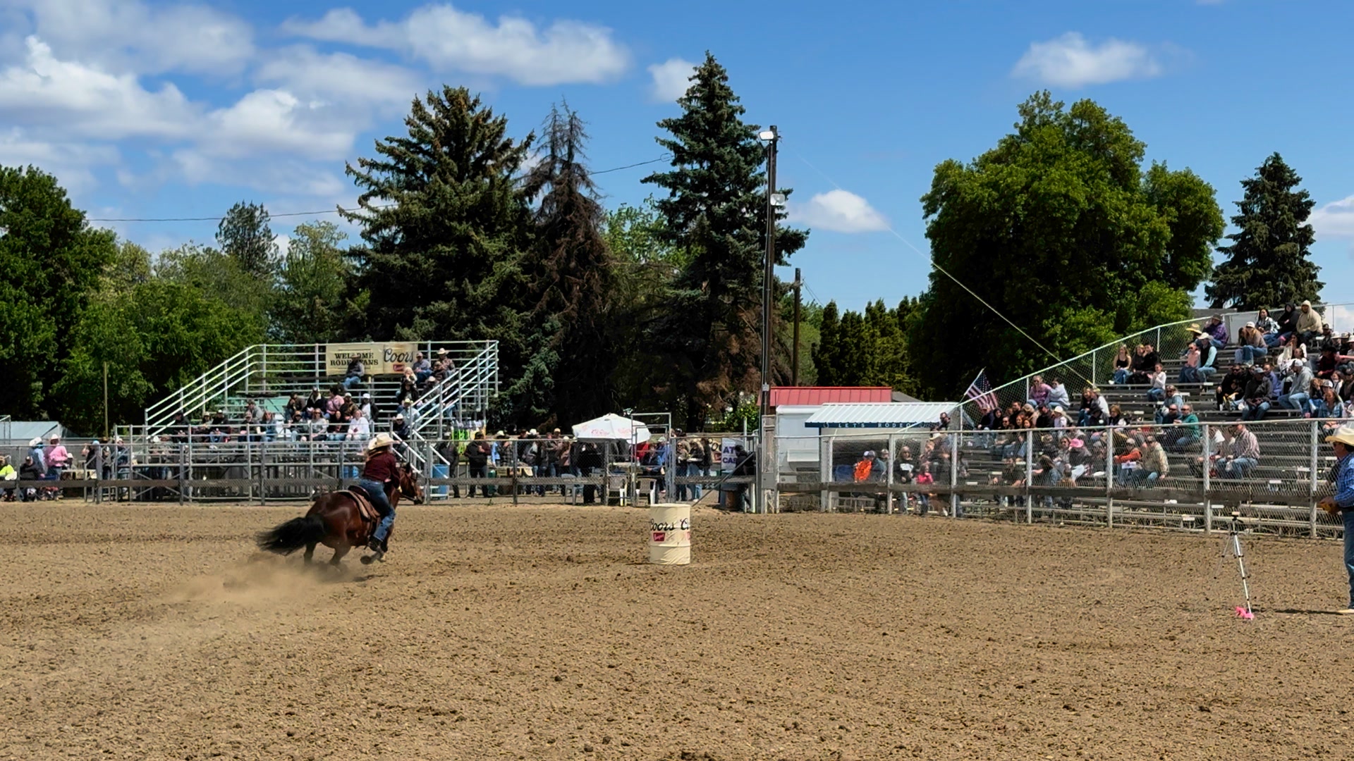 Polly Pockets 1st rodeo and goes out and Wins the dang thing! 9th time ...