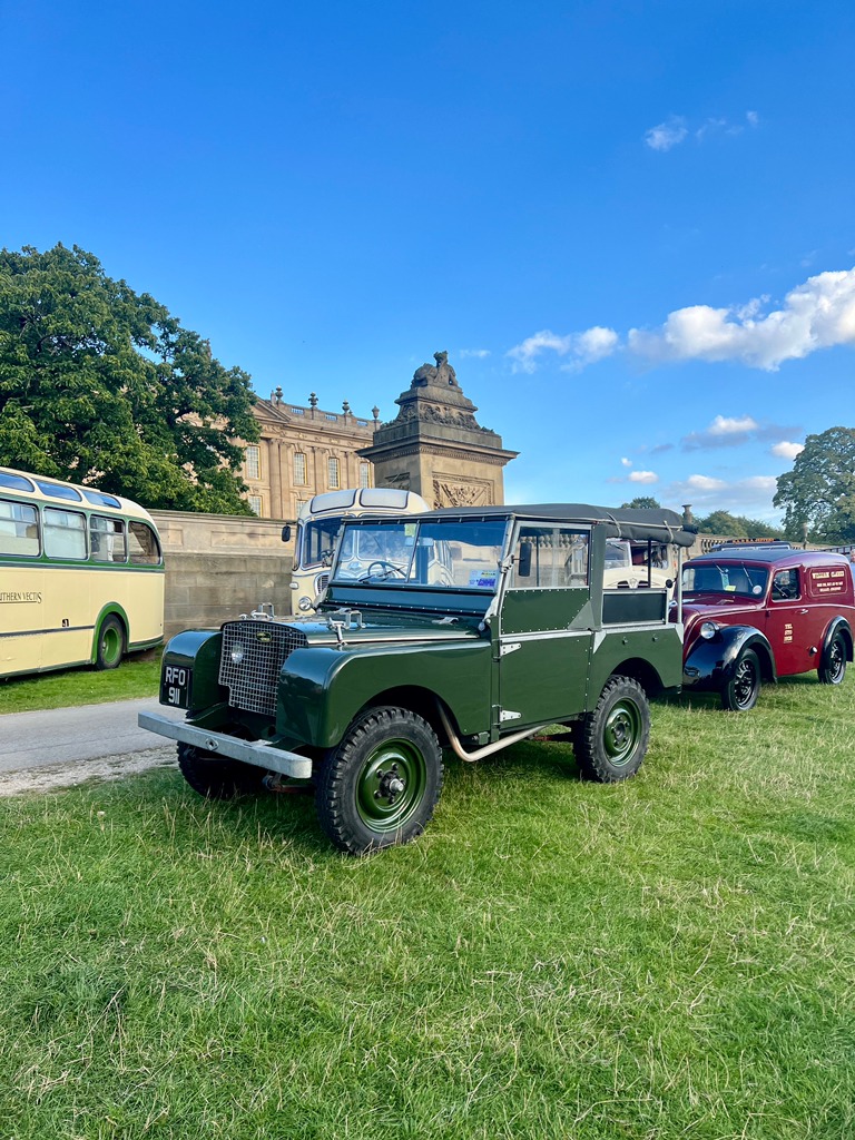 Classic and ex military Land Rovers spotted at Astle Park Traction ...