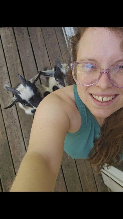 Goat check in 🙃 #goats #goat | Therealscatteredmother | Facebook