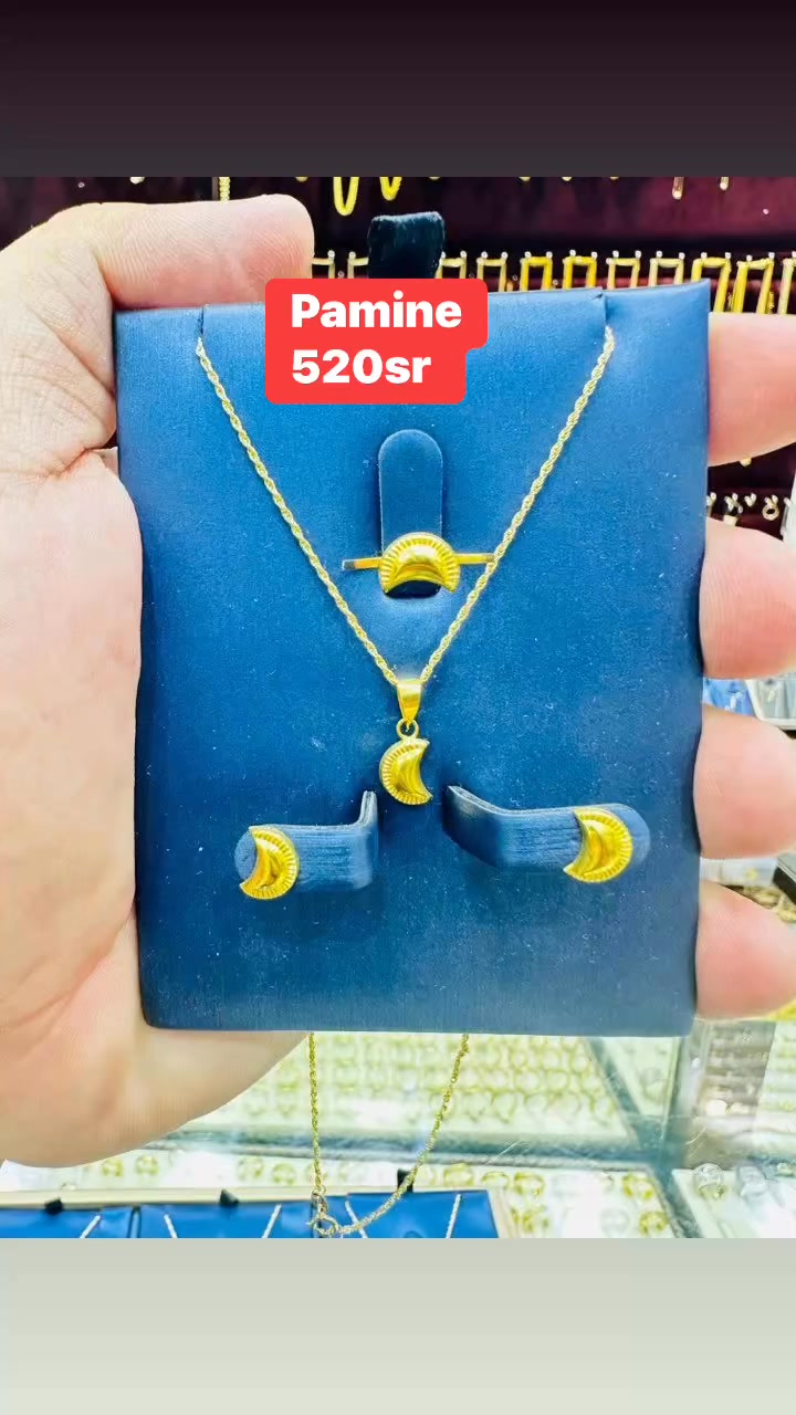 Pamine Set gold 520sr 📍🚚🥰🥰🥰 | Precious Diamonds collection | Facebook