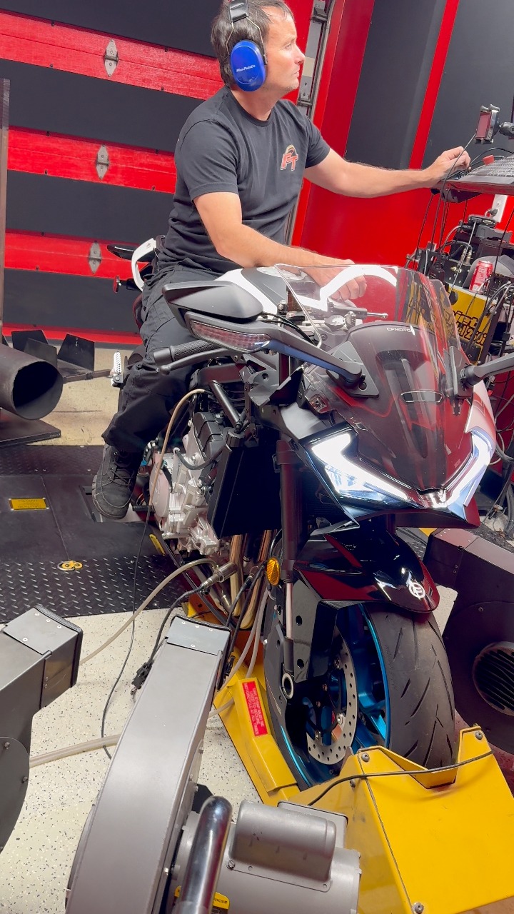 CFMOTO 675SS making huge gains on the Dyno with the Team MSC ...