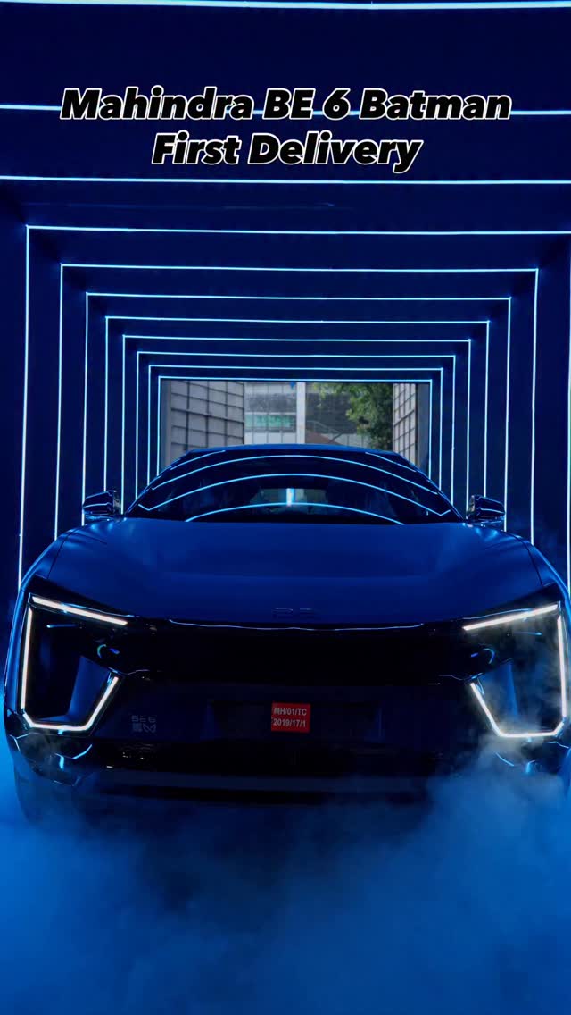 🚘🦇 Mahindra kickstarts BE 6 Batman Edition deliveries in style! At a ...