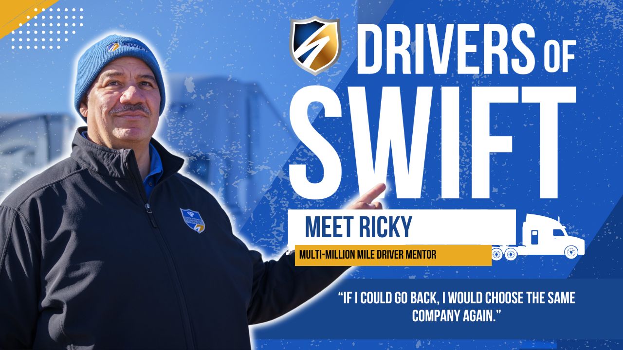 Meet Ricky 👋 A respected driver who... - Swift Transportation | Facebook