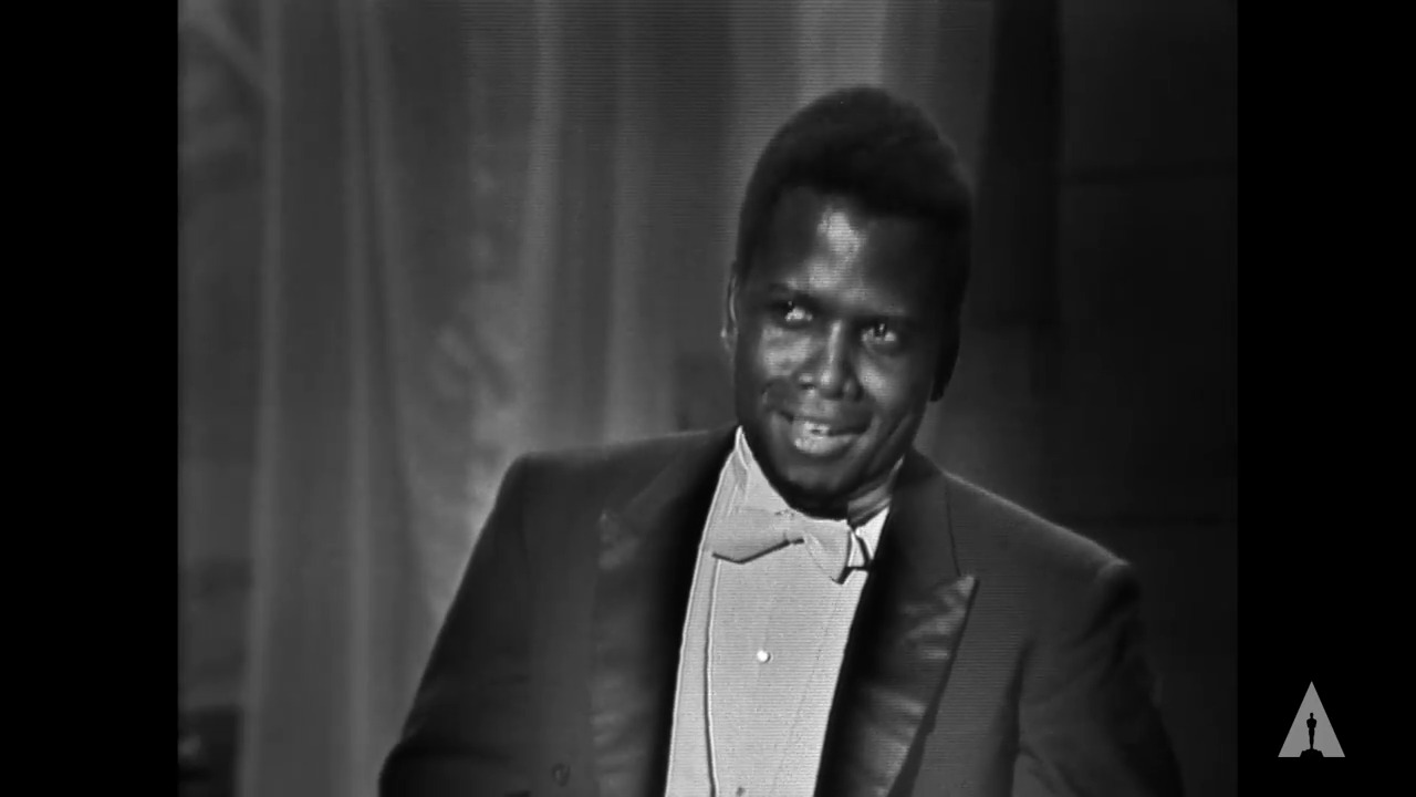 Sidney Poitier Wins Best Actor | 36th Oscars (1964) | Trailblazer ...