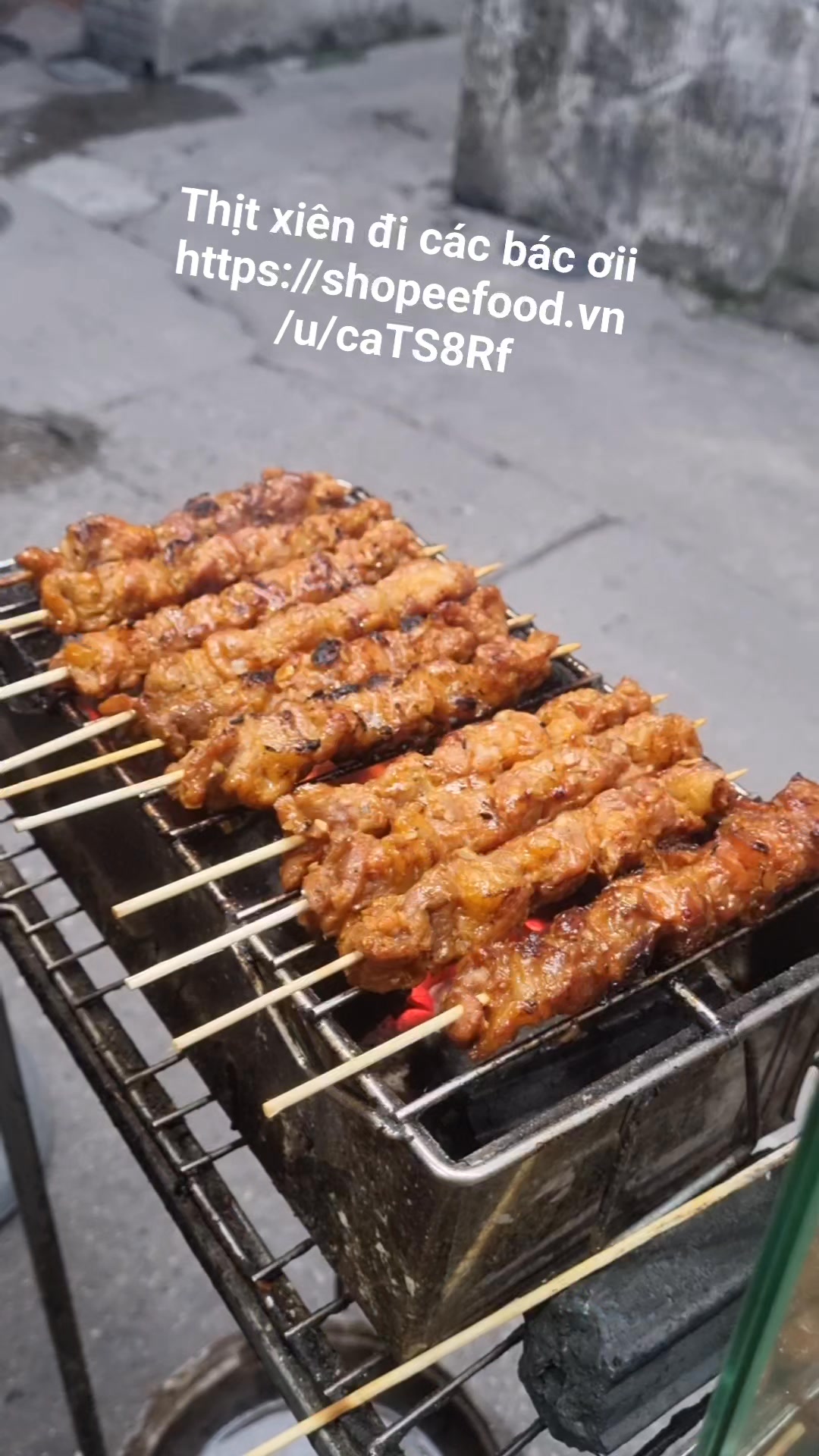 Thịt xiên nướng Bông Linh | Hanoi