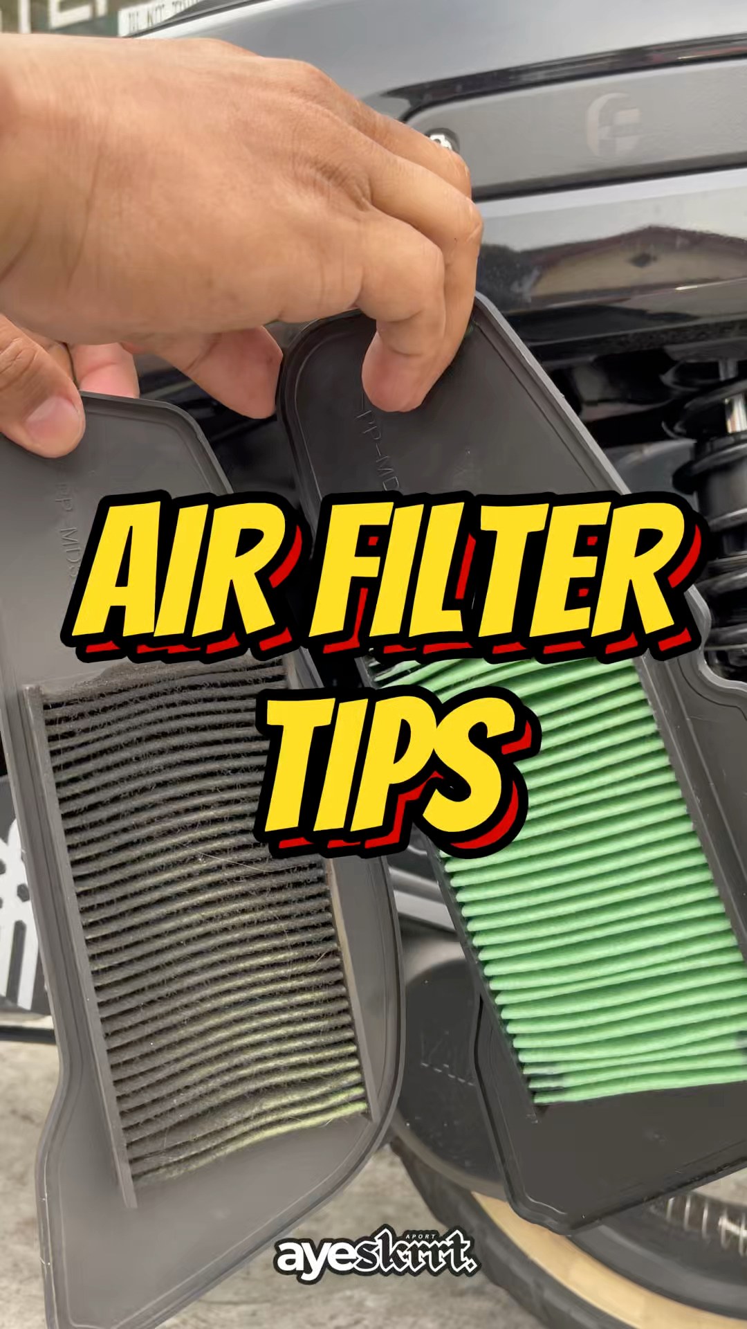AIR FILTER TIPS 💡🏁👀 LINK AIRFILTER: https://s.shopee.ph/10qogYGYq7 # ...
