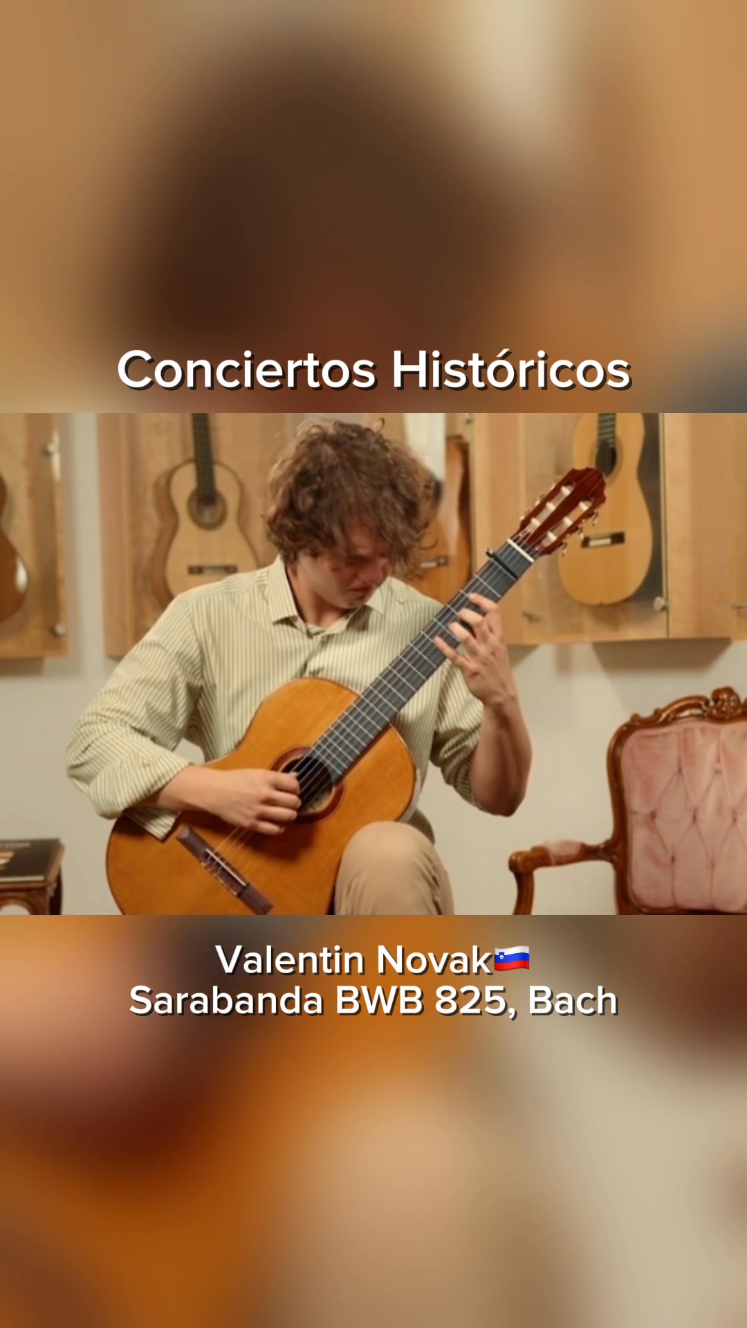 Me emociona profundamente ver a jóvenes músicos como el guitarrista ...