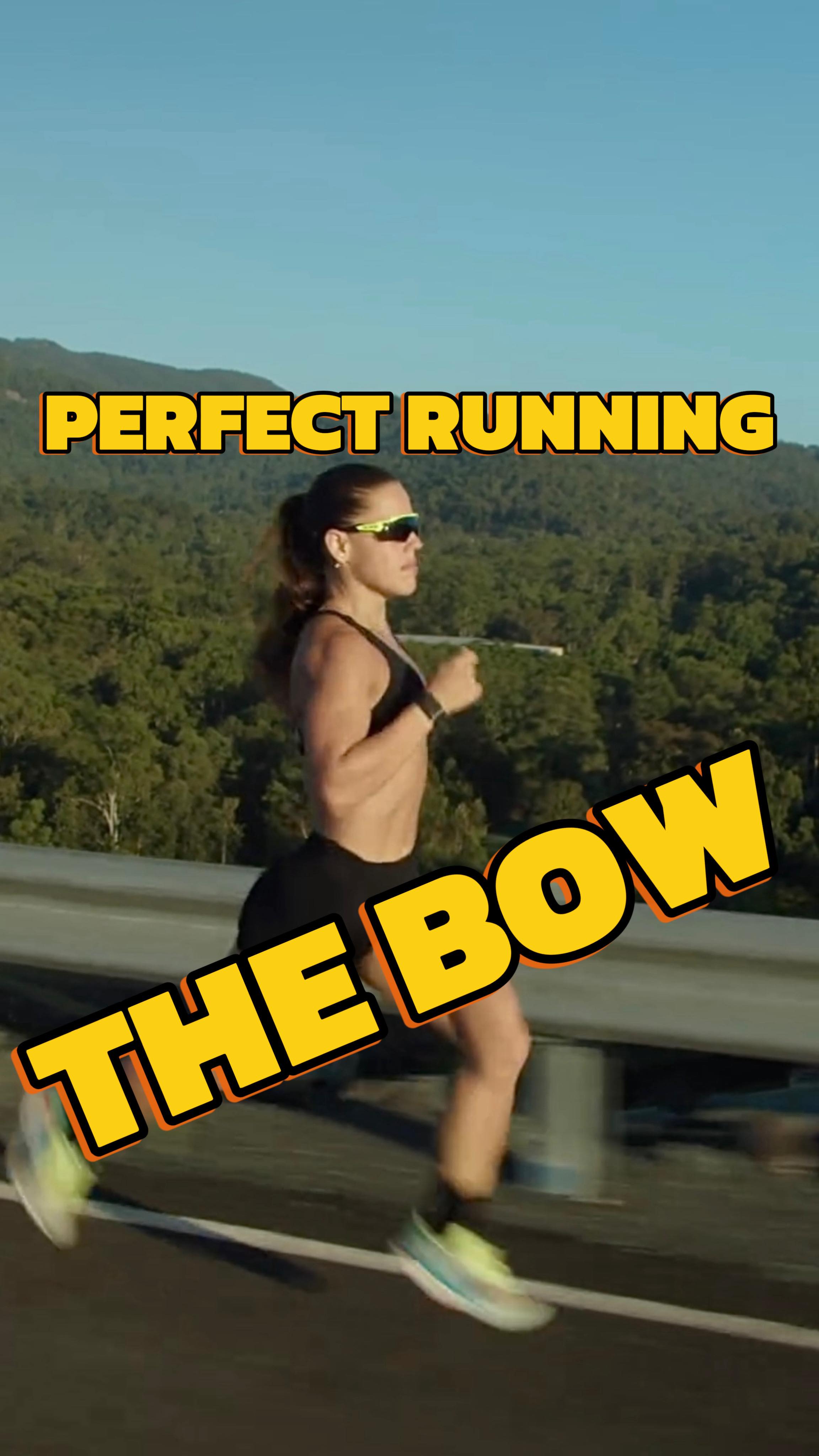 Change the way you run 👇 Forever! The best runners all create the bow ...