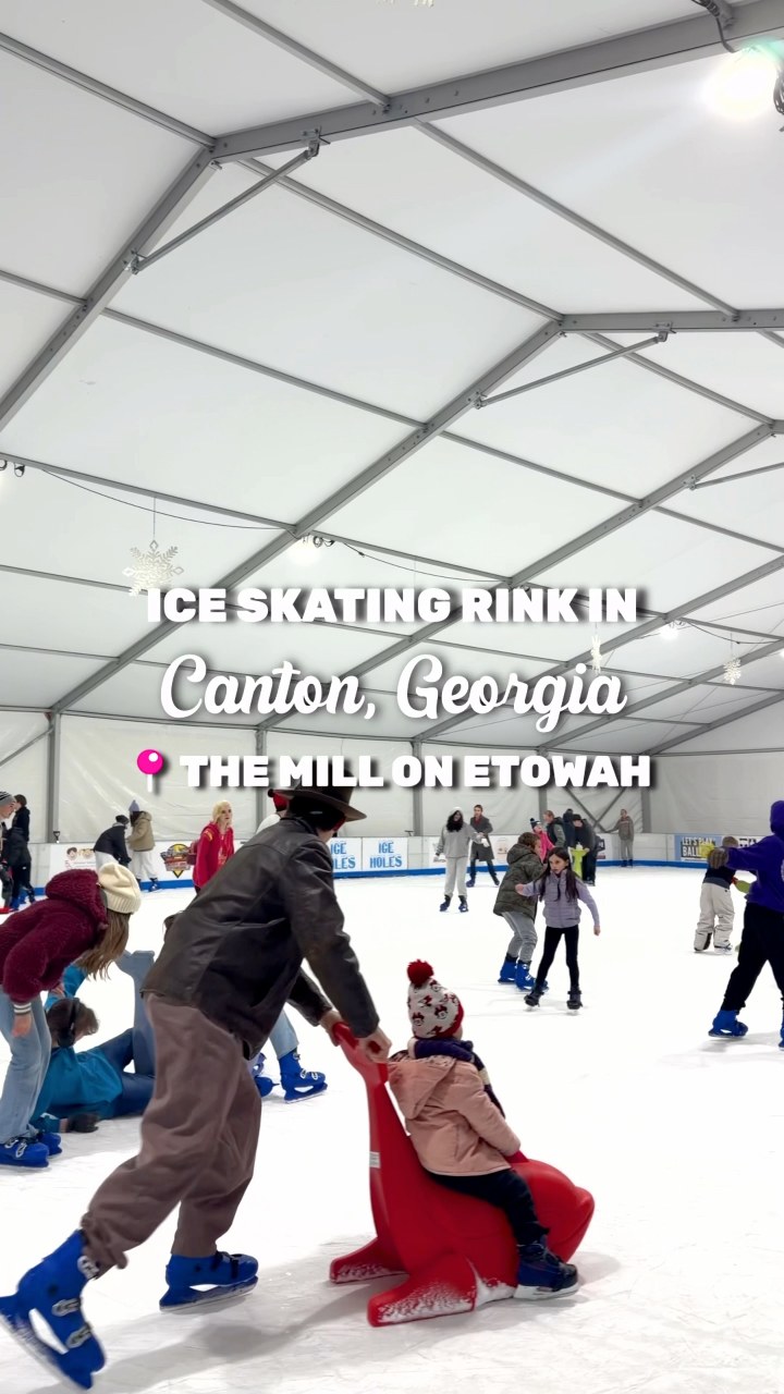 Go ice skating at North Georgia’s LARGEST outdoor ice skating rink and ...