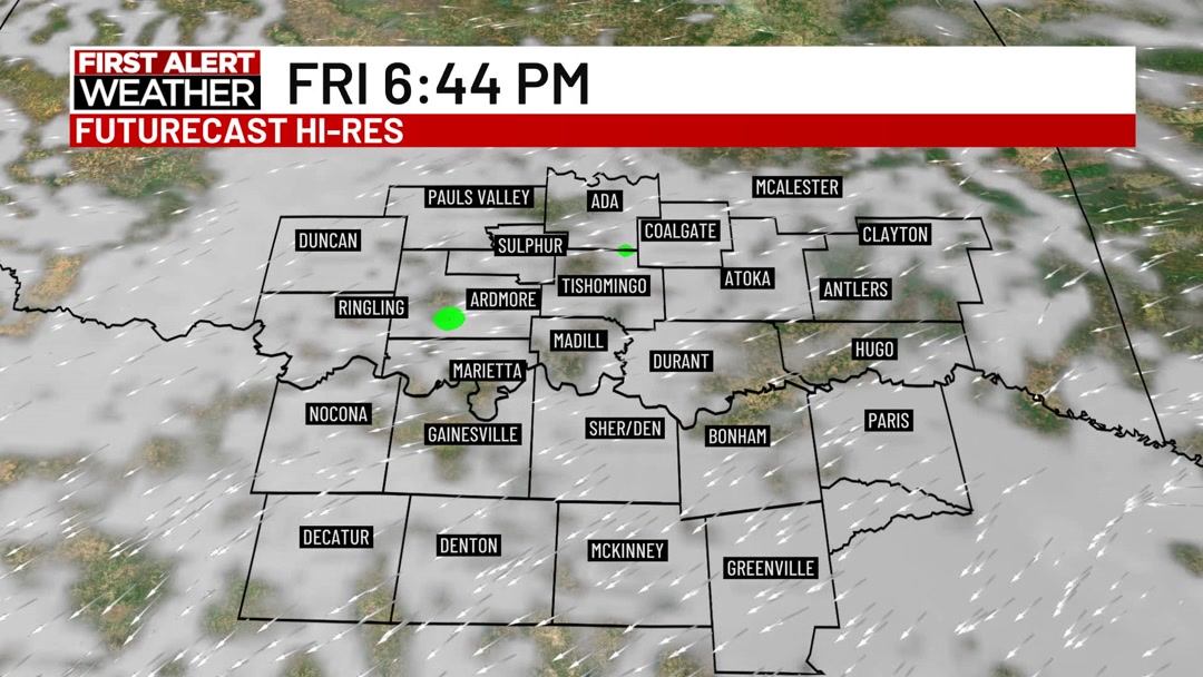 Our weekend is starting off very Fall-like! We could have some showers ...