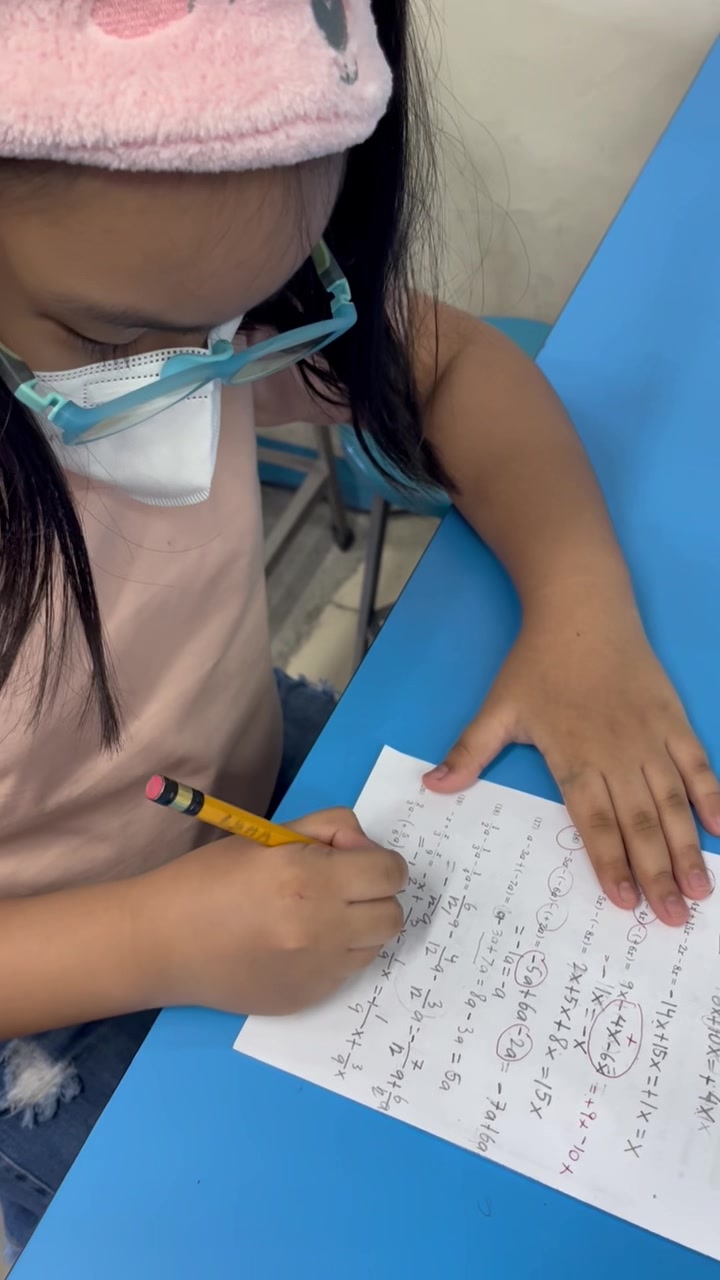 When we say “master Math” here’s what we mean. Isha Sanchez, a grade 3 ...