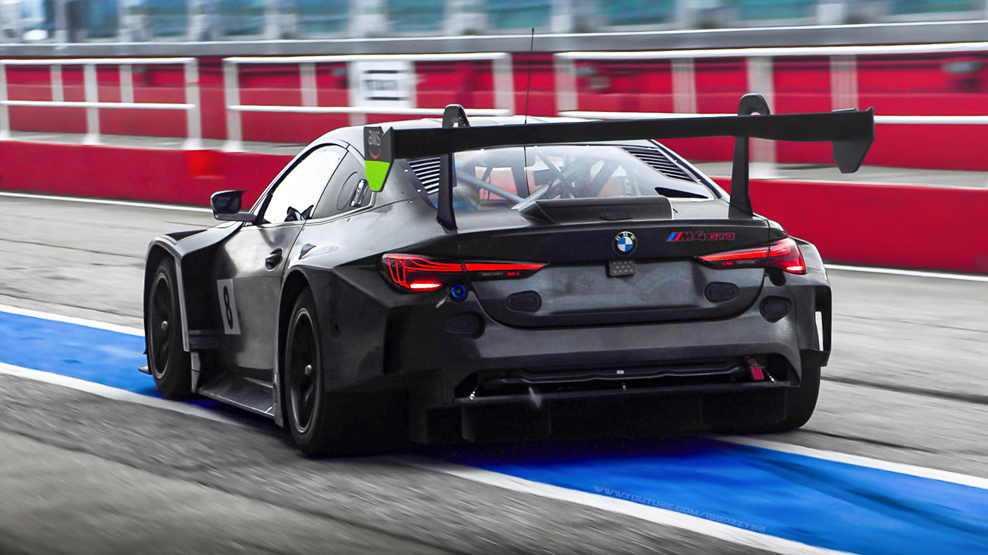 BMW Italia Ceccato Racing Team testing their new M4 GT3 EVO ahead of ...