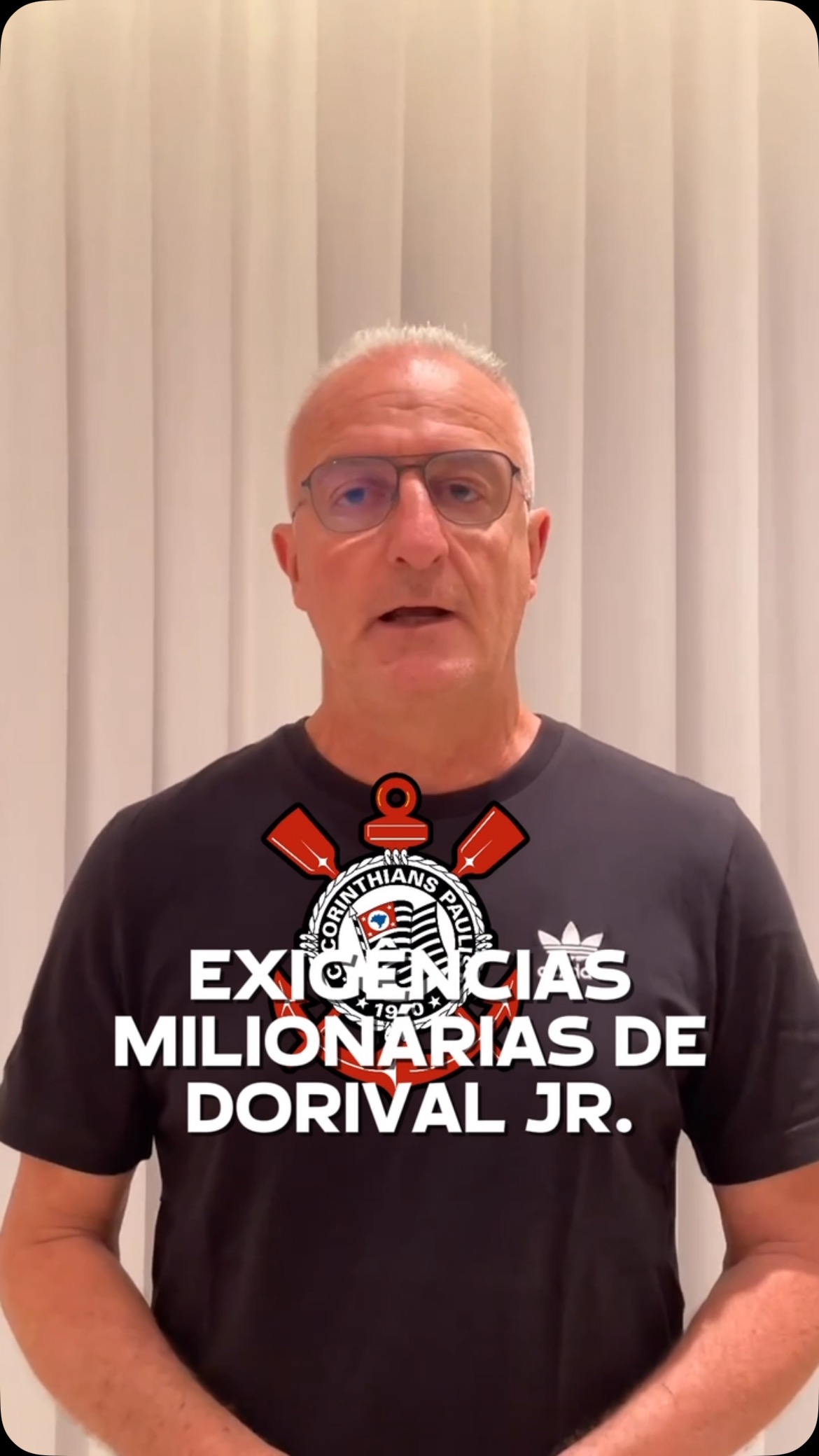 Exigencias MILIONÁRIAS de Dorival Jr o novo técnico do Corinthians # ...