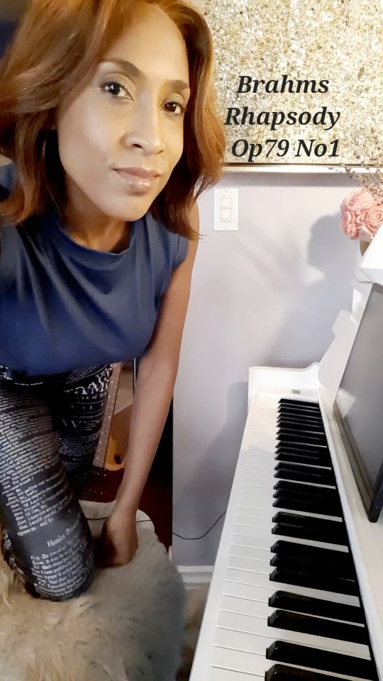 Brahms Rhapsody🎼New-ish section☺️ (Post #6) Been slowly working my way ...
