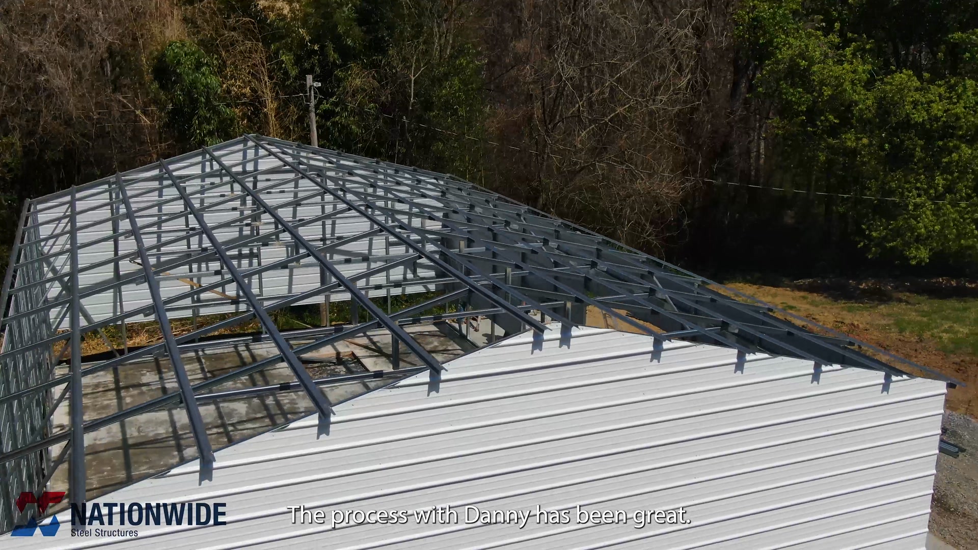 Recent project in Mocksville, NC for Nationwide Steel Structures. We ...