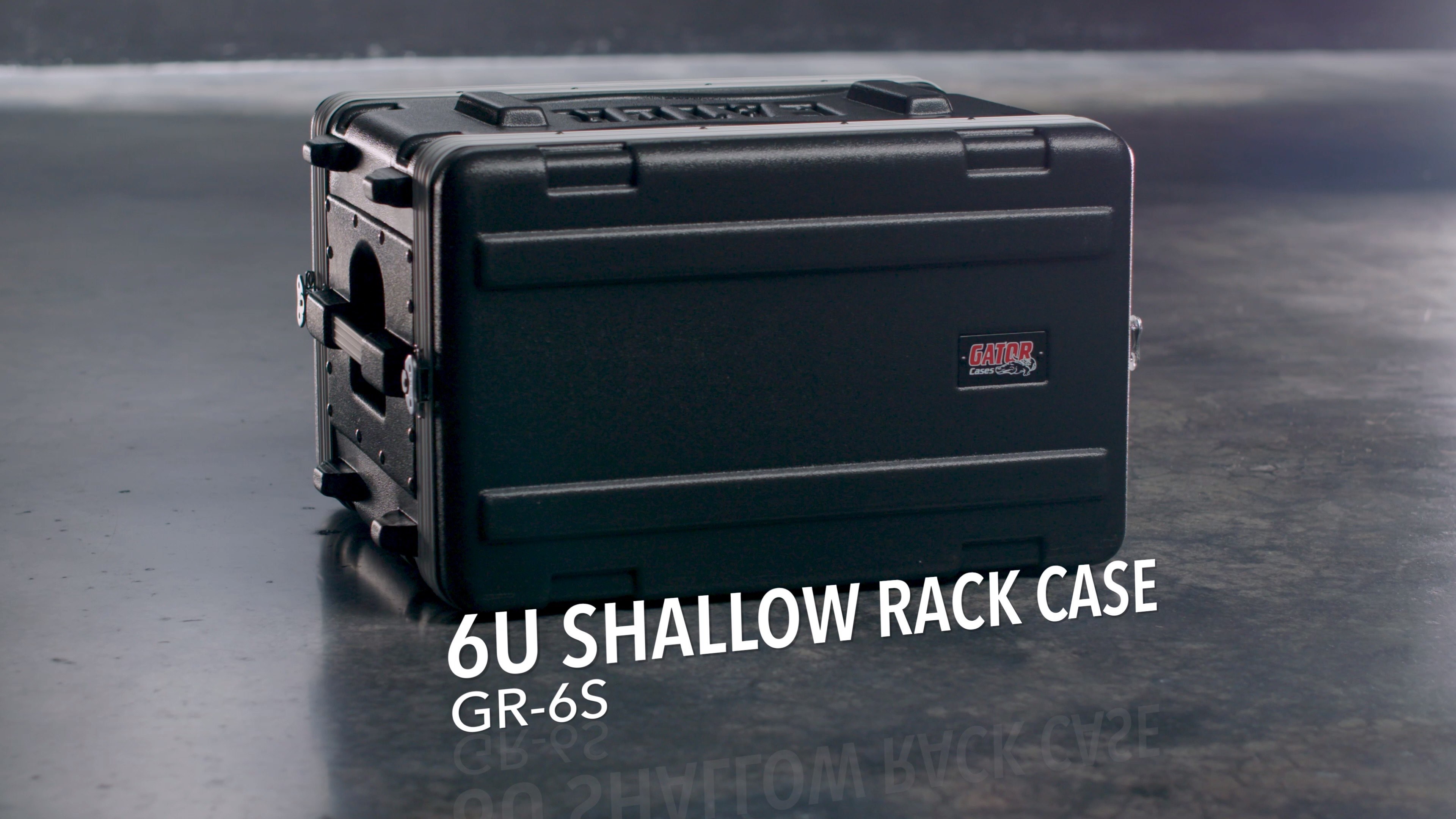 Check out our Gator Cases GR-6S 6U Shallow Rack Case! Features