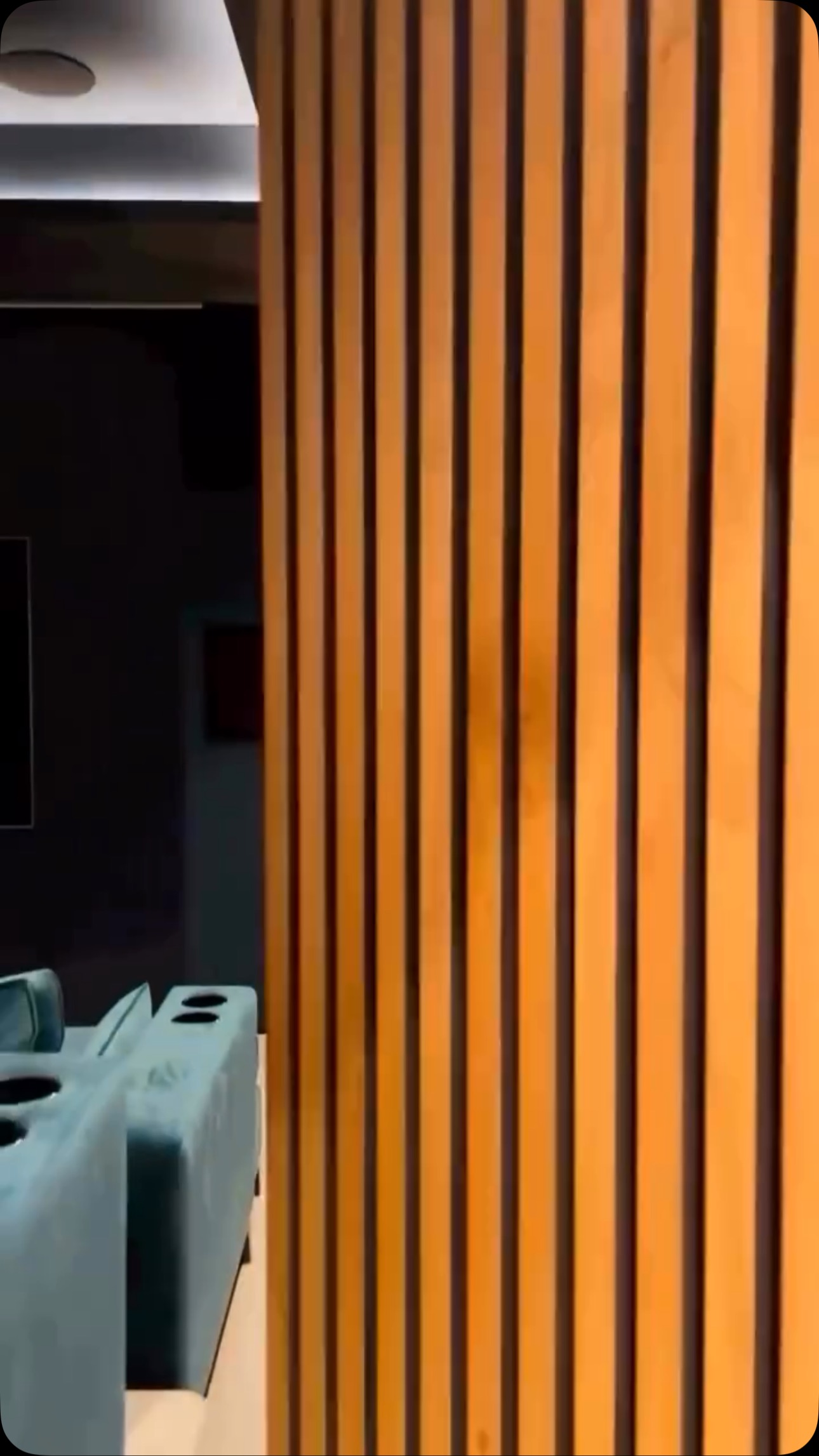 Invisible door can be made from my products like acoustic louver, wpc ...