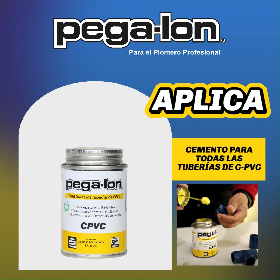 Pegalon, la elección del plomero... - Pegalon Pegamentos