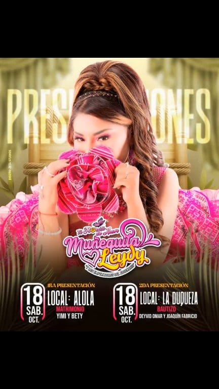 Muñequita Leydy 💕😊💪 y hoy se goza en dos bonitas presentaciones con la ...