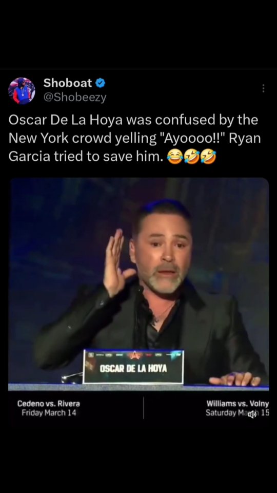 #Oscardelahoya x #RyanGarcia 🤣 #diddy #pdiddy #nodiddy #boxinghype # ...