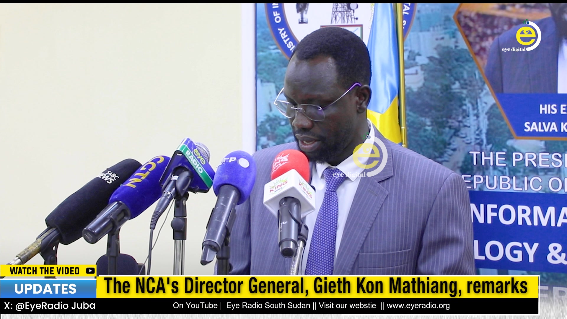 The Director General of the National Communication Authority (NCA ...