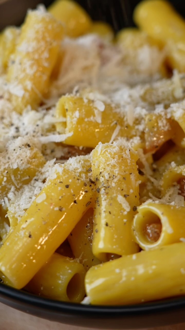 Only two days left until Carbonara Day! So here’s my perfect rigatoni ...