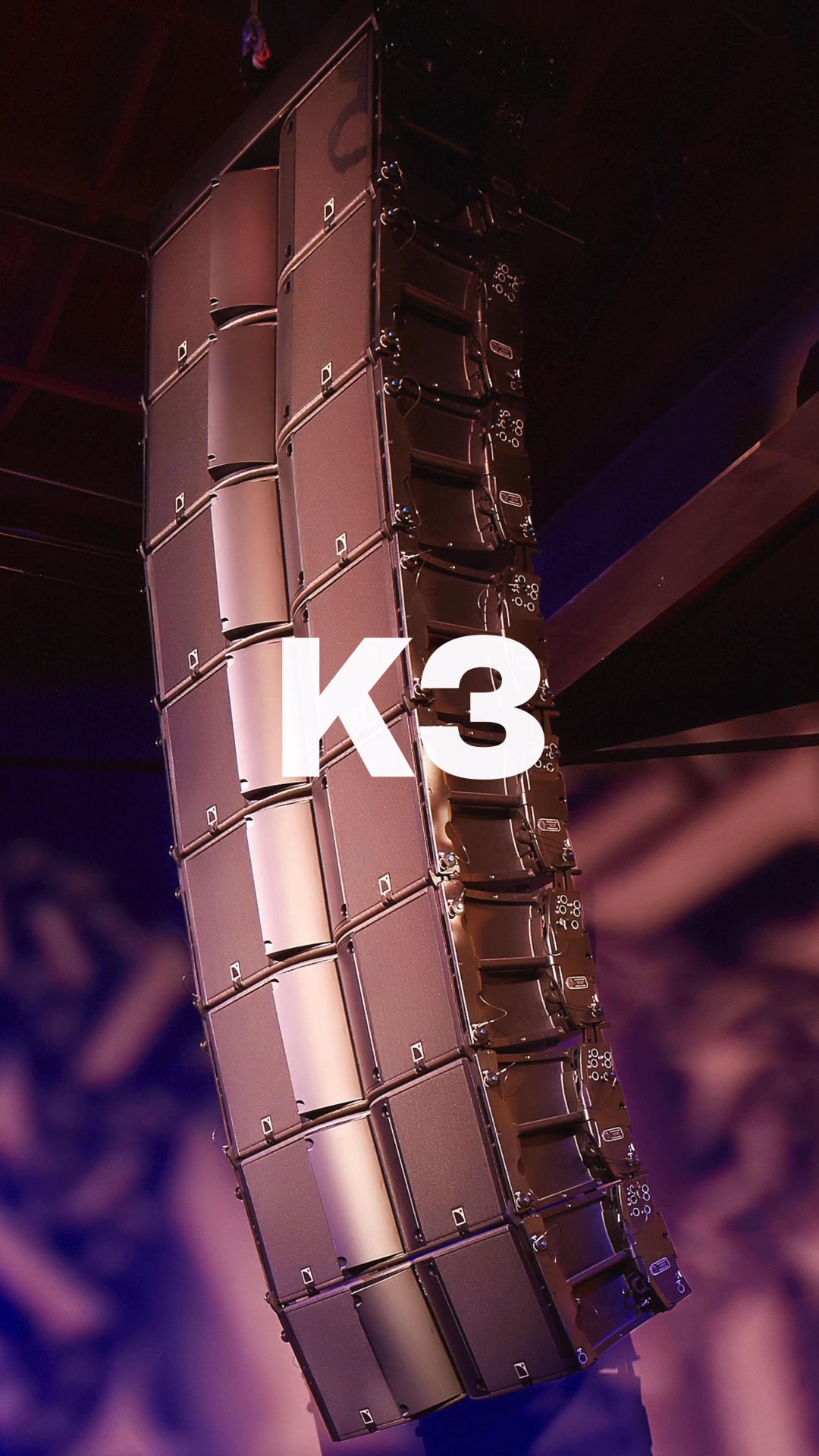 K3 is clarity that scales 🔊 Designed for today’s dynamic event spaces ...