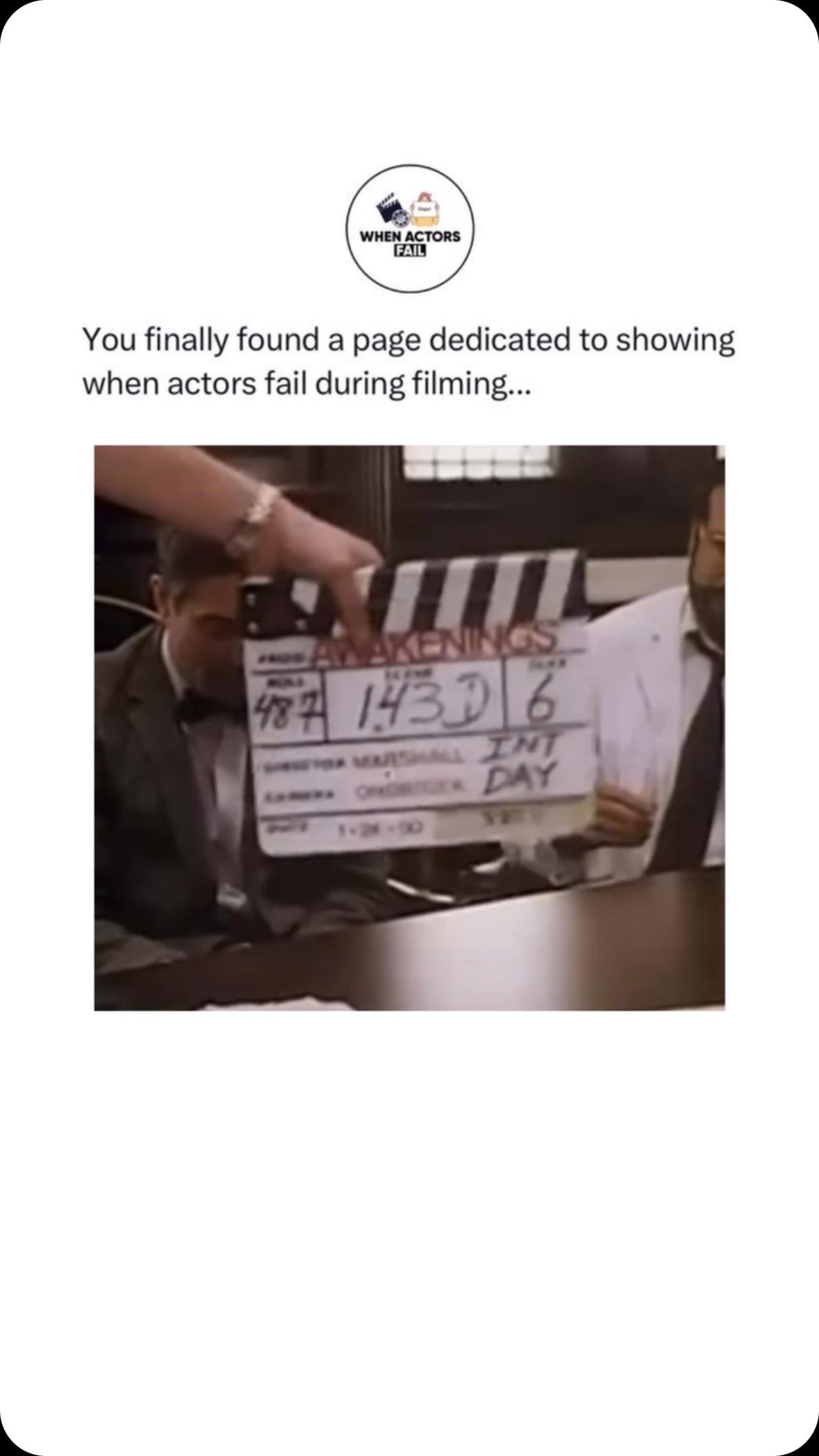 Follow us (@whenactorsfail) | When Actors Fail | Facebook