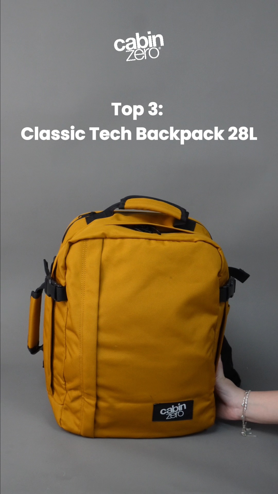 cabinzero classic 28l travel laptop backpack Military Introducing the Military 28L Cabin Backpack Top 3 backpacks-underseat friendly. Save