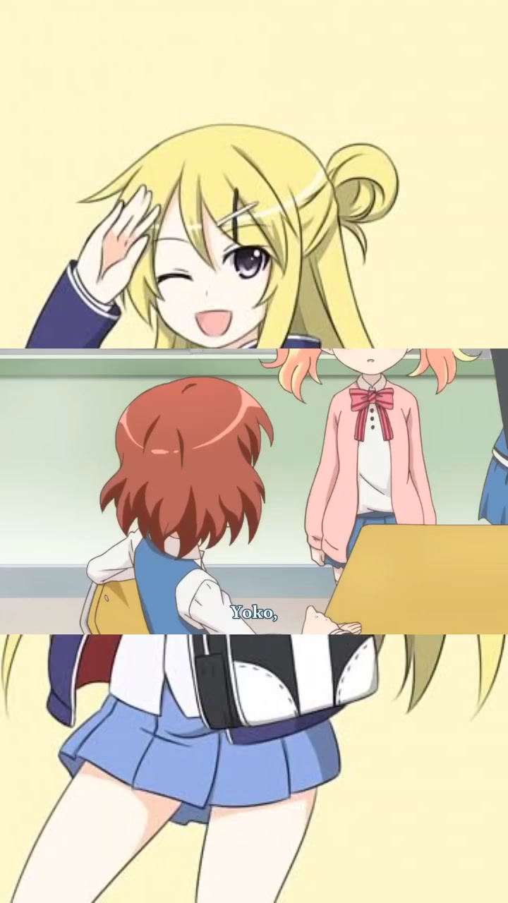 Ayaya Ayaya Anime : Kiniro Mosaic Character : Karen Kujō | Kanon