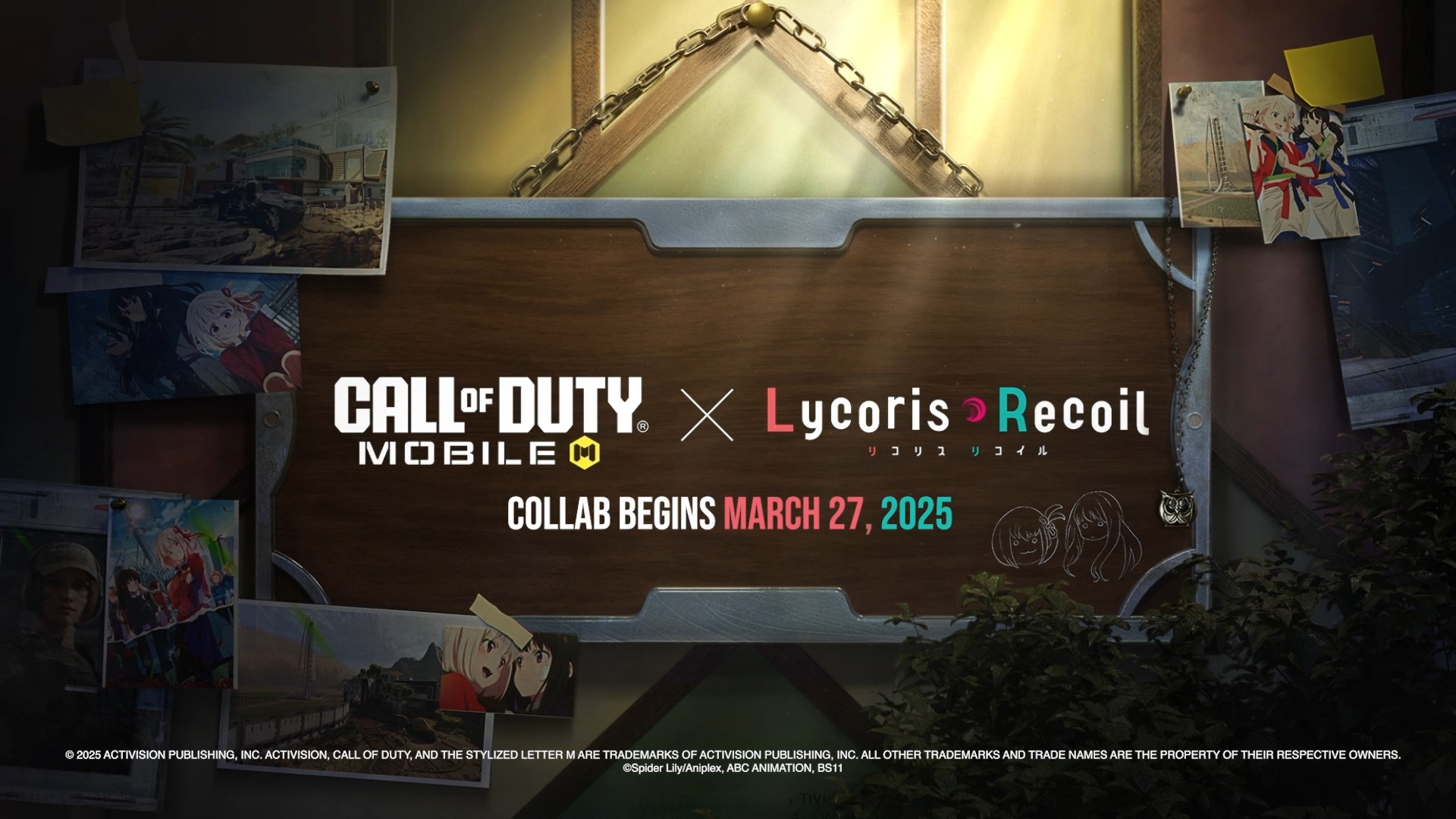 🌀 Call of Duty®: Mobile x Lycoris Recoil Ready for all-new ...