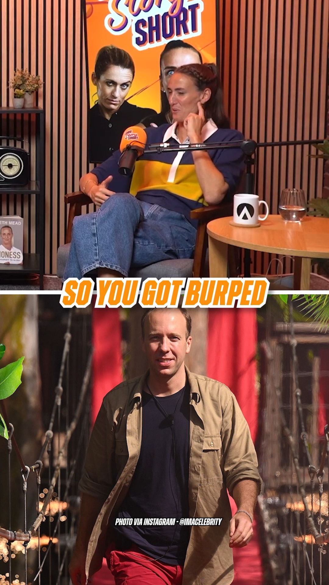 Getting Burped By Matt Hancock | Long Story Short | Facebook