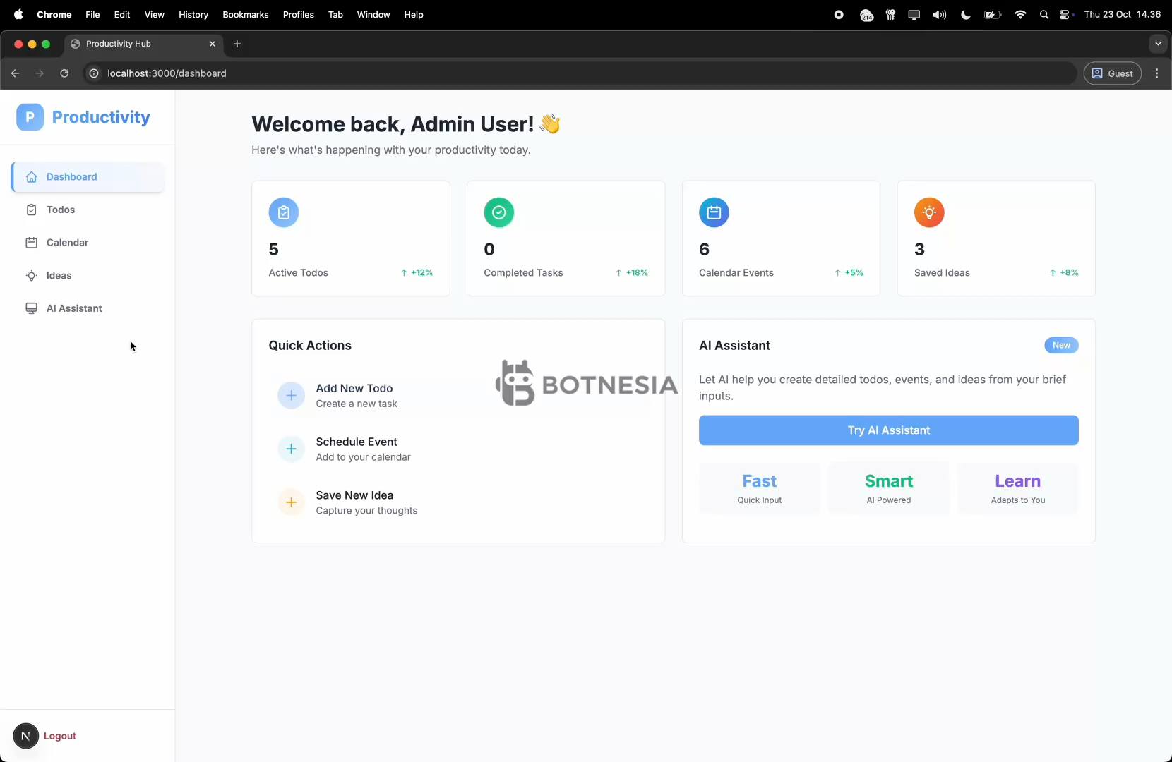 alasan buat project todo x ai assistant adalah gara2 notion udh mulai ...