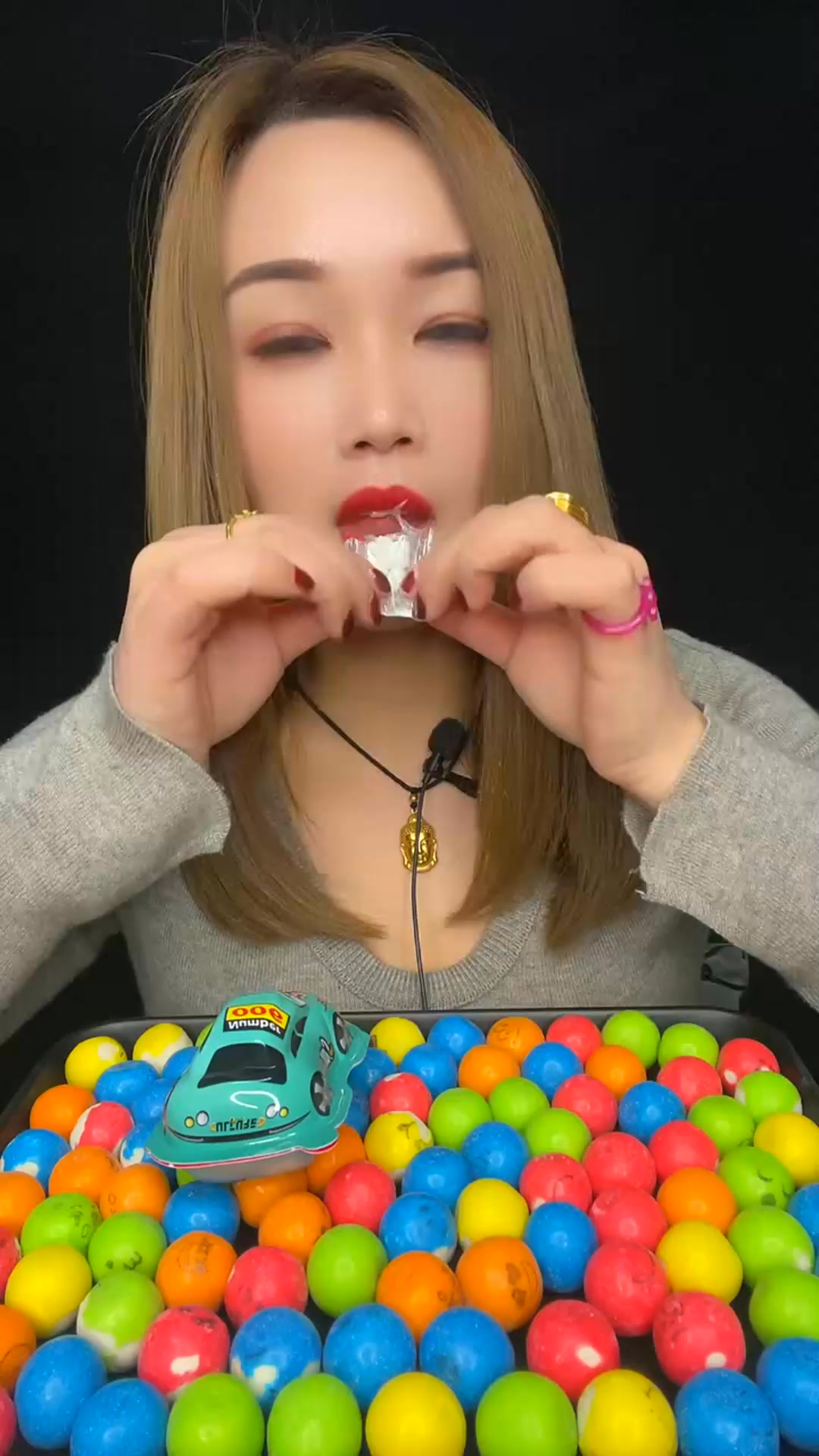 Sweet moments with colorful candies 🍬 Feeling playful! #CandyLover # ...