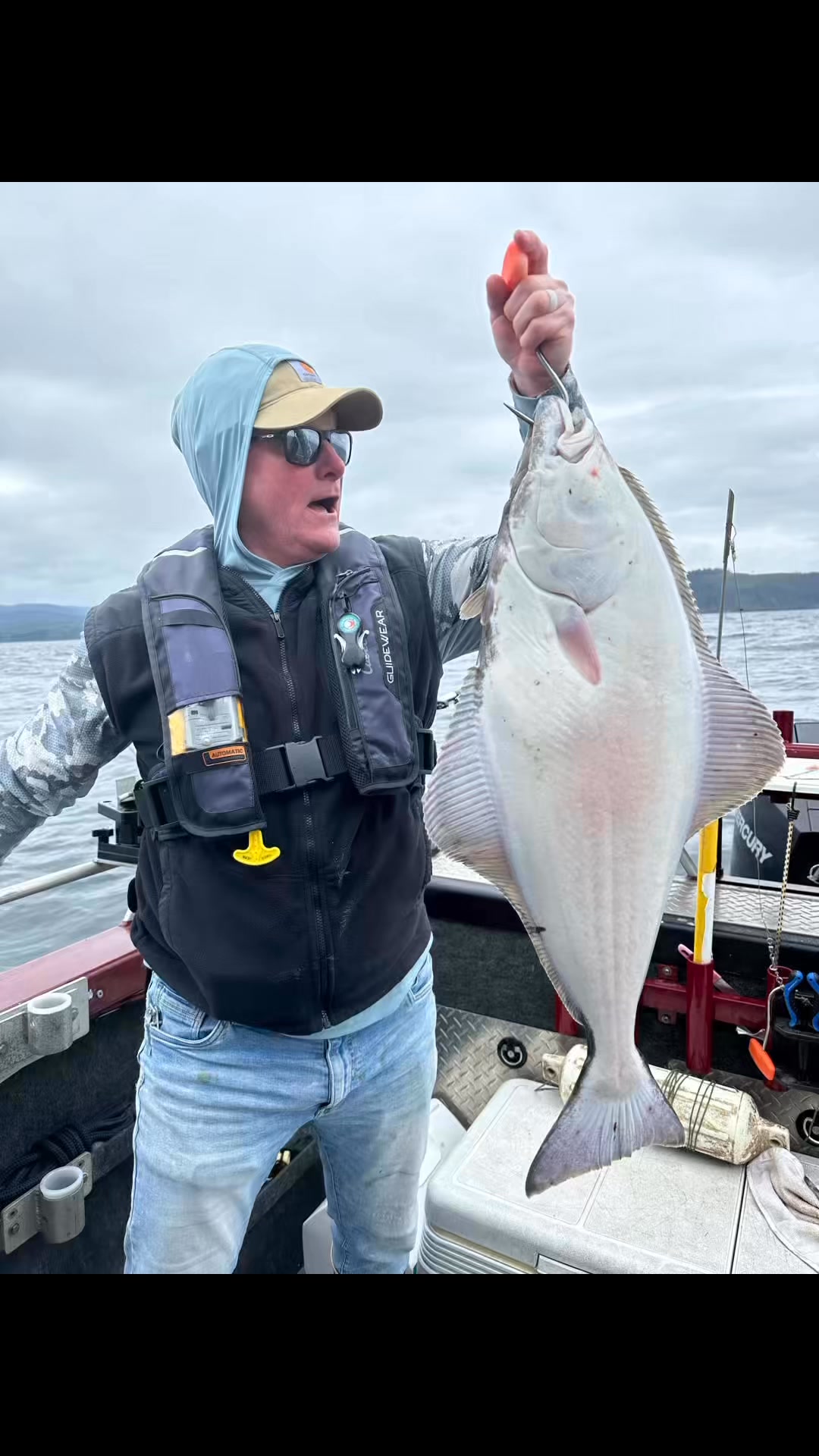 Another great day catching halibut in the Straits. #halibutfishing # ...