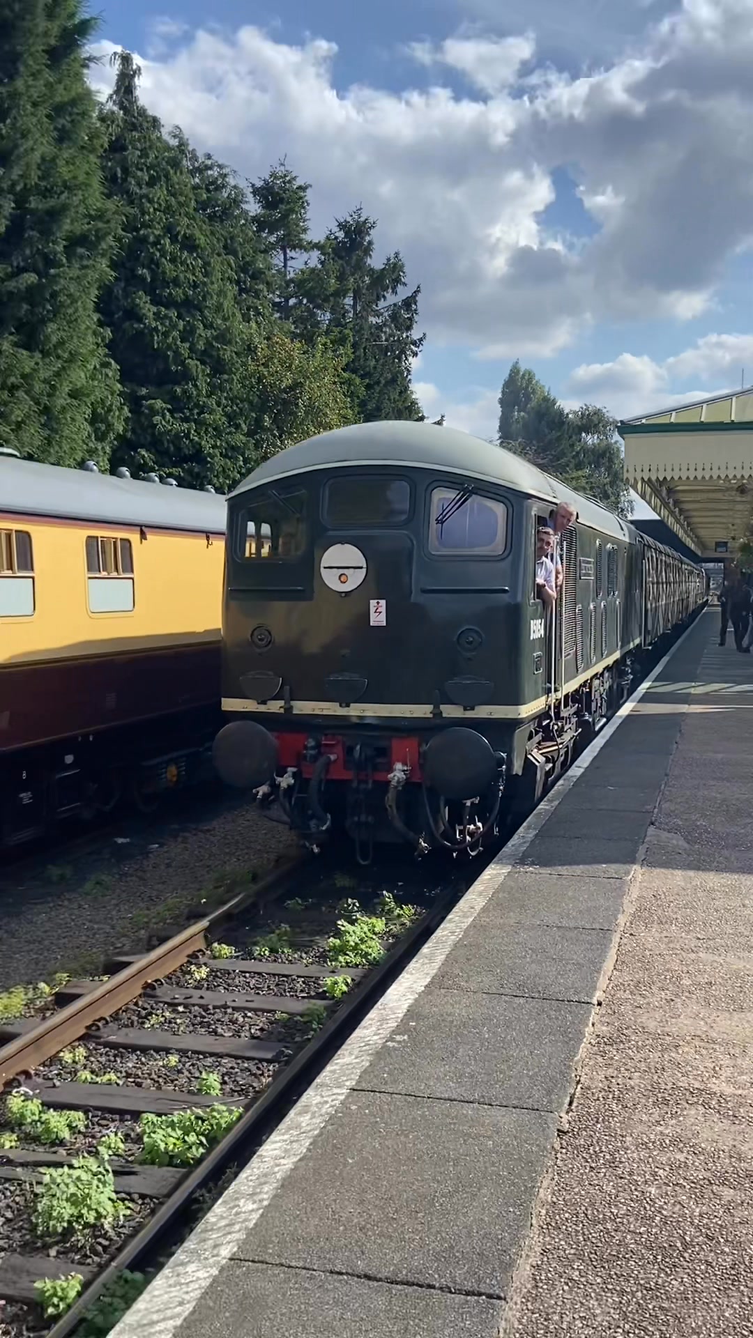 Class 24 number D5054 (24054) is one of just four preserved examples ...