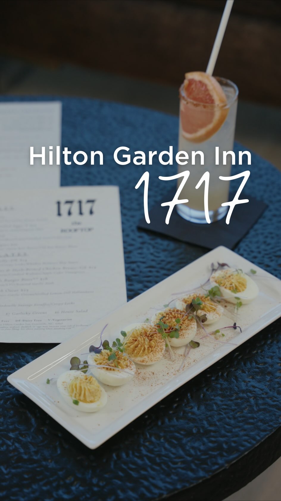 1717 Rooftop is open to the public! Stop in & have a drink or a bite to ...