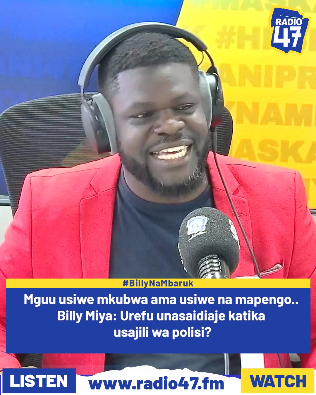 Unaelewa kwa nini yeyote anataka kujiunga na Kikosi cha polisi hafai ...