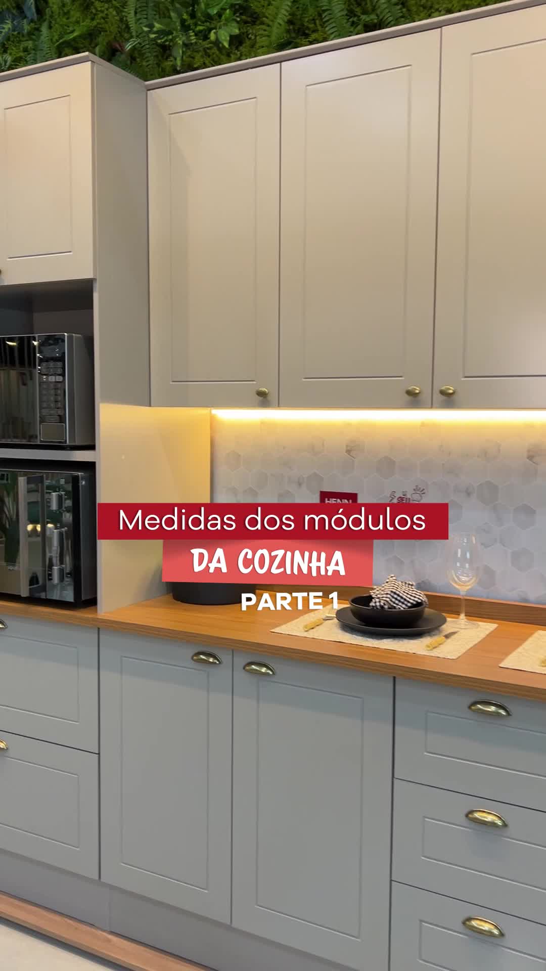Sua cozinha do jeitinho que você sempre sonhou! Conheça as medidas dos ...