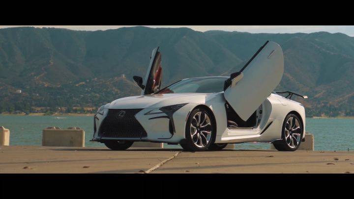 Lexus LC500 with Lambo Door Conversion by Vertical Doors Inc. Kit