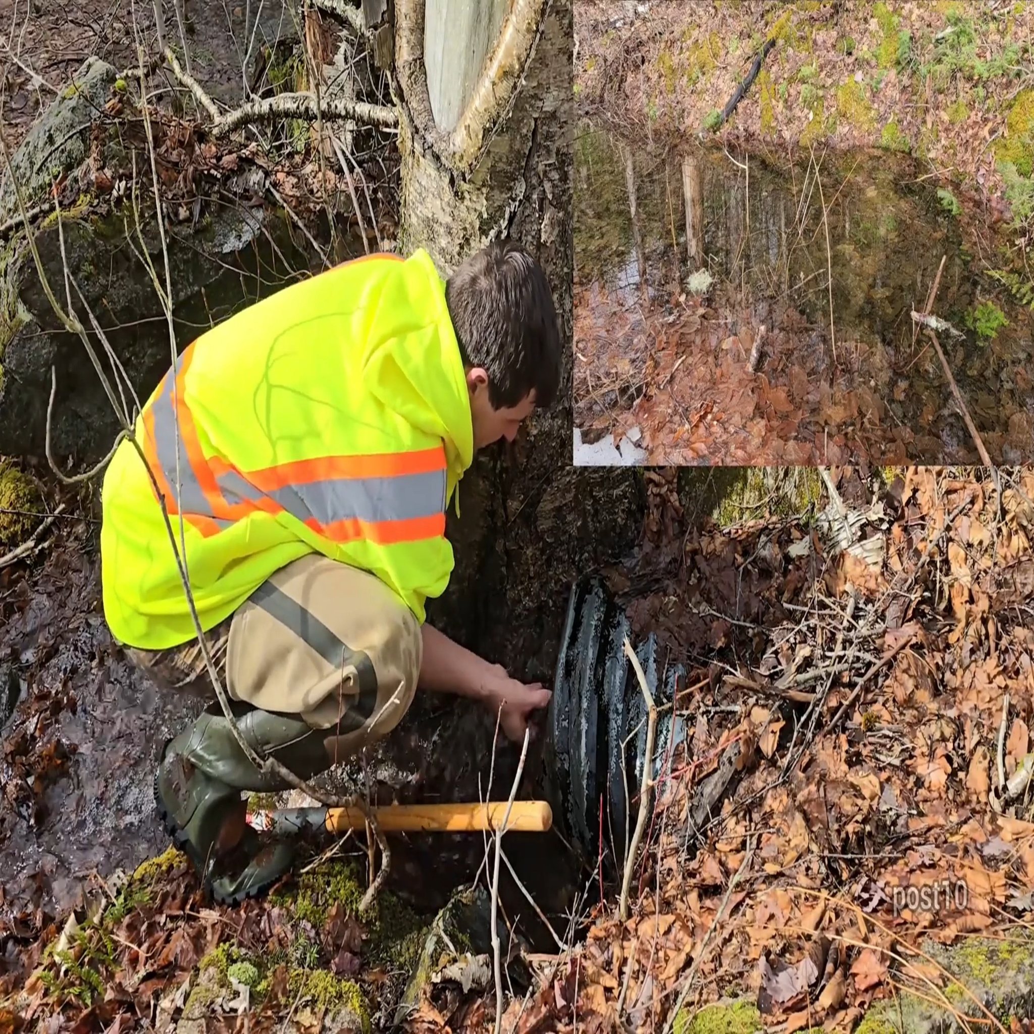Unclogging Lots Of Culverts After The Spring Thaw (short version) # ...