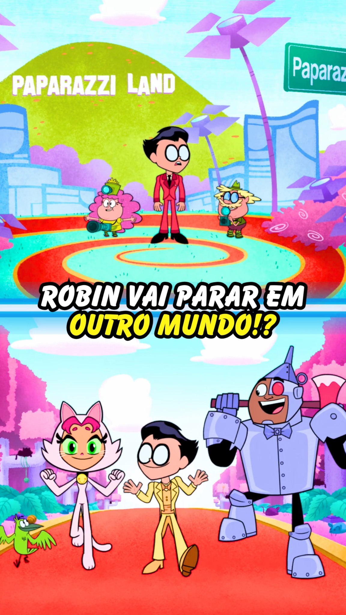 ROBIN VAI PARAR EM OUTRO MUNDO!? #listaherois #reelsviral #jovenstitãs ...