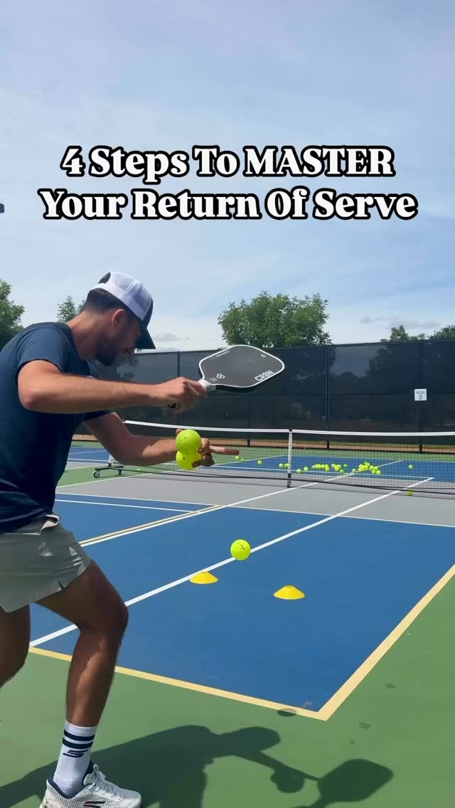 How To Hit An AMAZING Return Of Serve: In 4 Steps Comment “RETURN” For ...