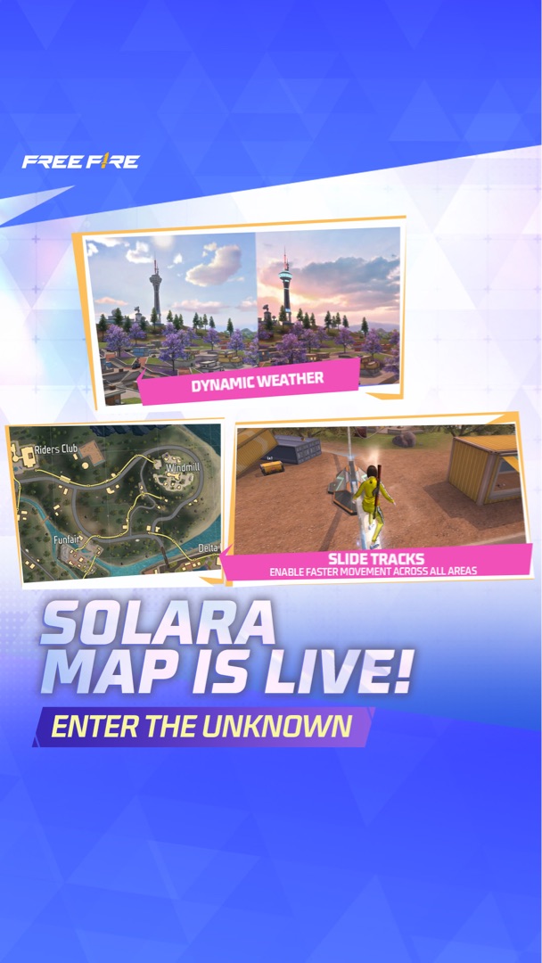 Discover the new Solara map 🌅 — now available in-game! Jump in