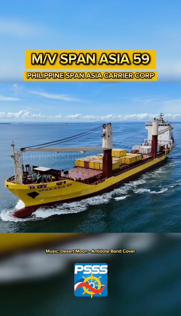 SHIP CHASE | M/V Span Asia 59 of Philippine Span Asia Carrier Corp ...