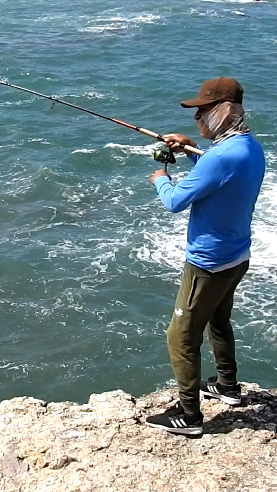 Como tirar un red de #pesca, bien explicado paso a paso, vídeo hecho ...