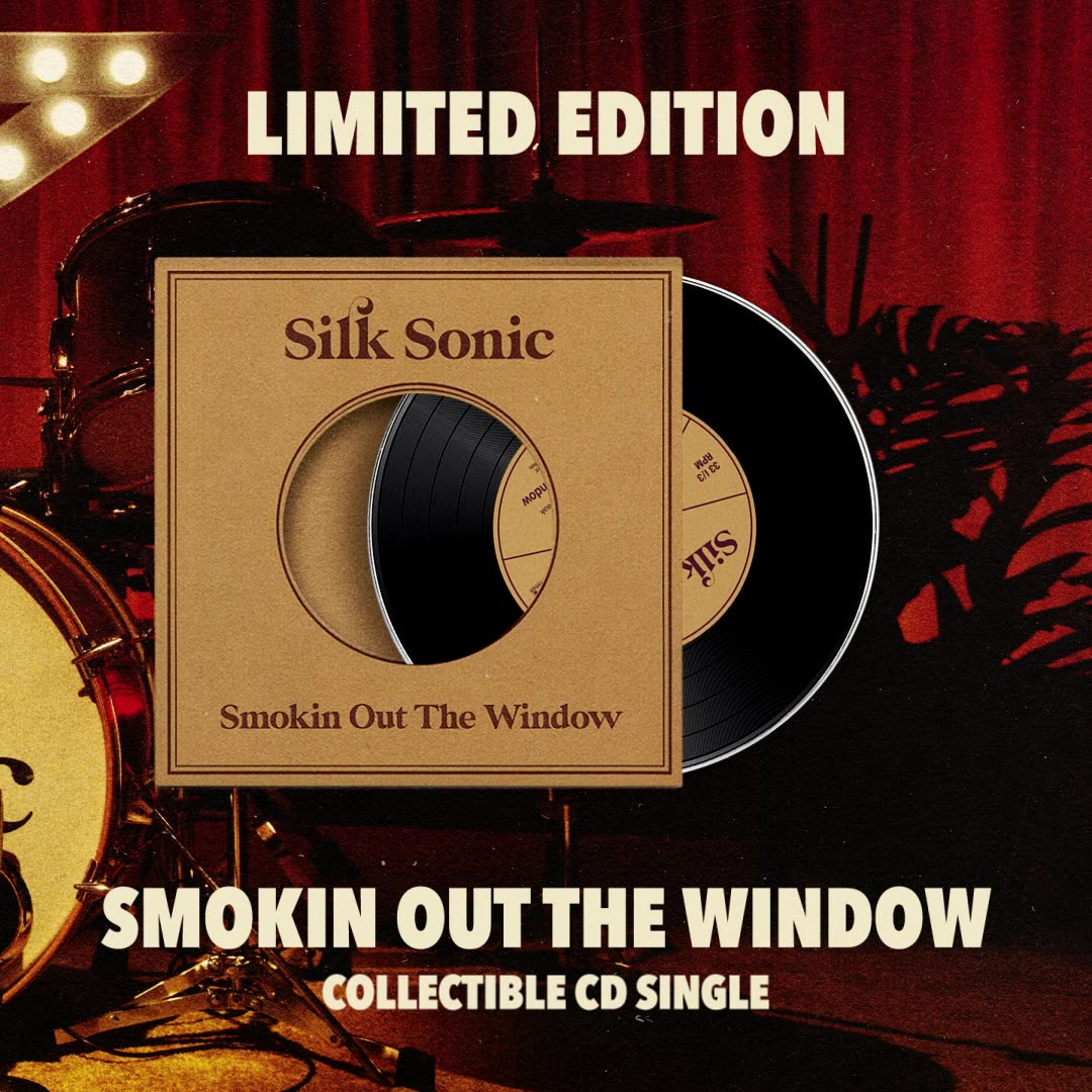 Smokin Out The Window Limited Collectible CD | Bruno Mars