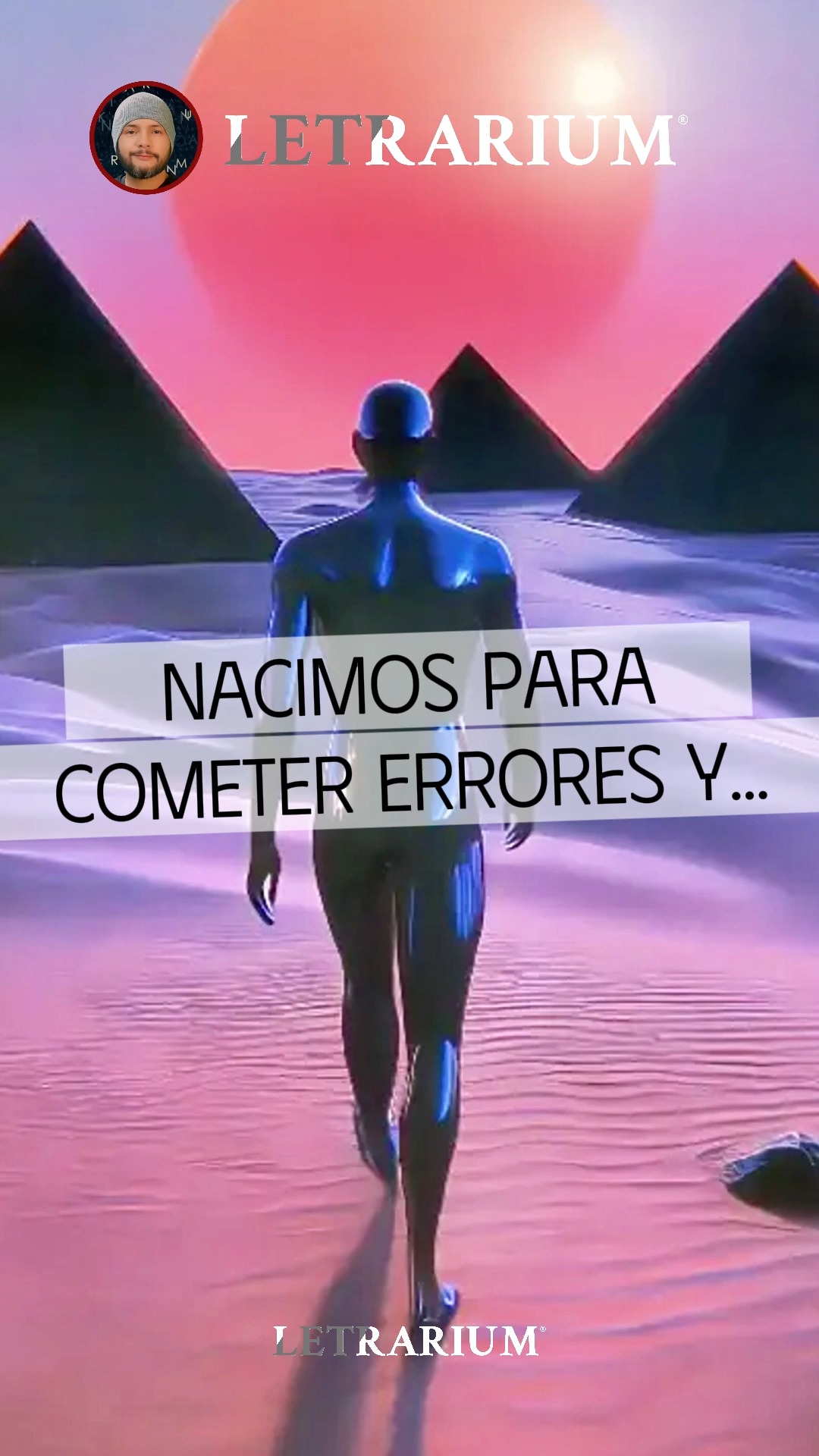 Nacimos para cometer errores, no para... #reflexionesdevida # ...