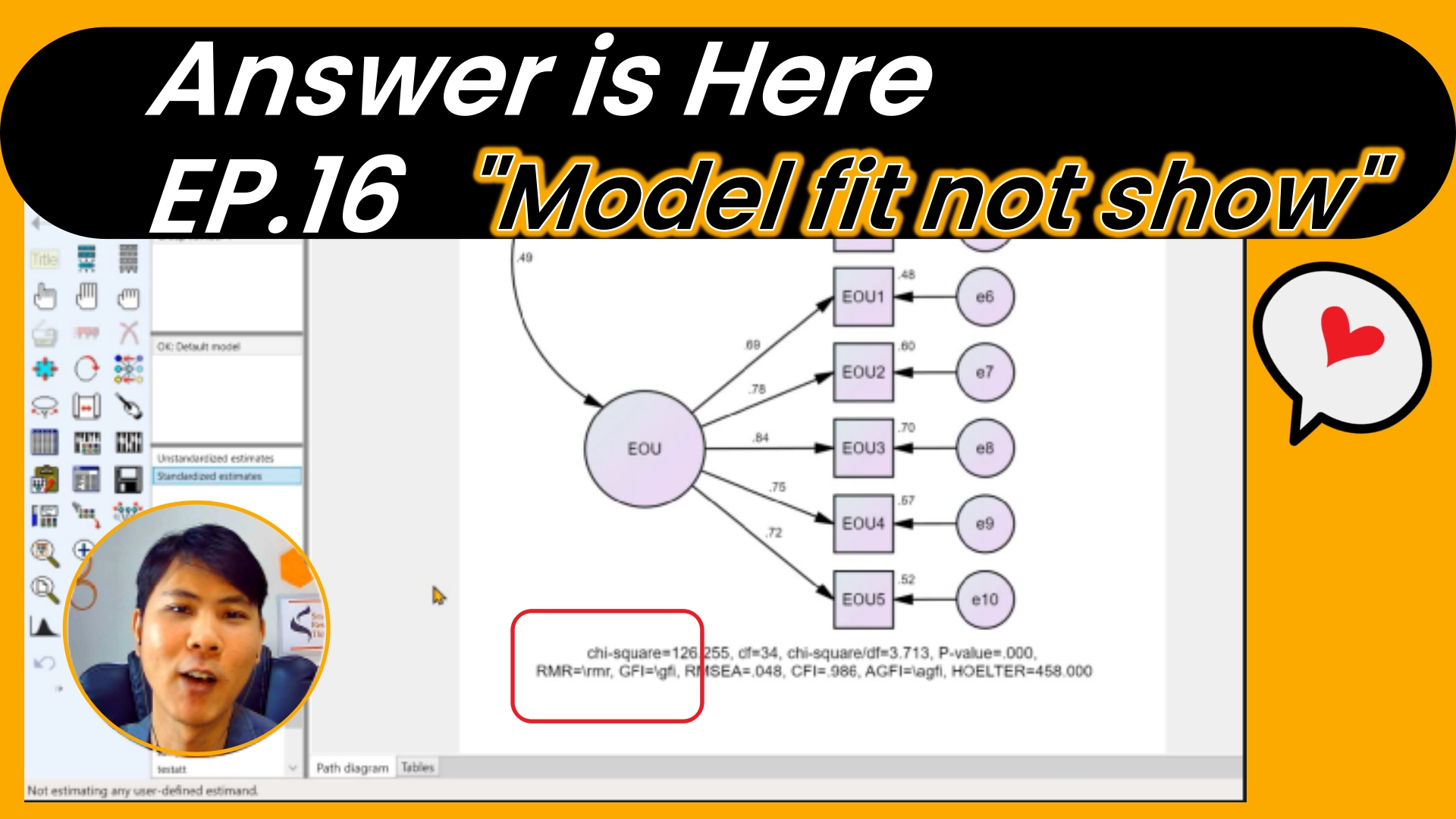 ทำอย่างไรเมื่อ Model fit บางตัวไม่แสดง | Answer is Here EP.16 . เมื่อ ...